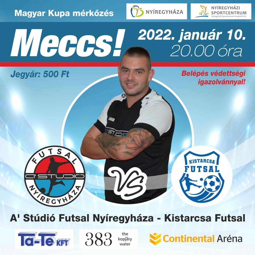 Magyar Kupa meccsel indul az év az A’Stúdió Futsal csapatának