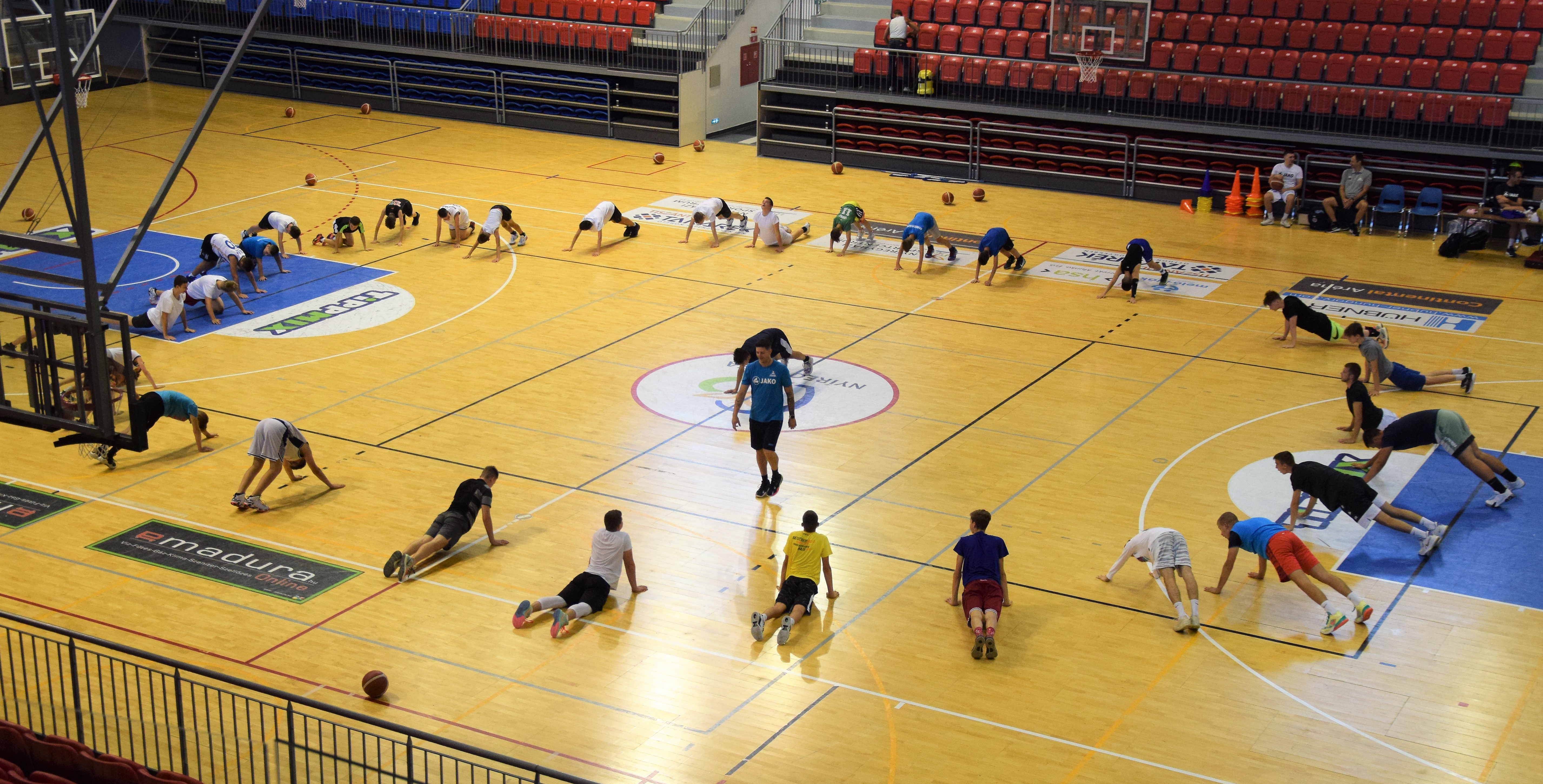 Hübner Nyíregyháza BS kosárlabda tábor 2022.