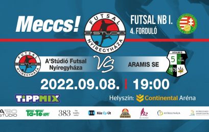 Ismét hazai pályán az A’Stúdió Futsal Nyíregyháza csapata