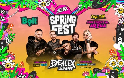 SPRING FEST ✘ NEVER SAY NEVER W/ BYEALEX ÉS A SLEPP | 04.07. | CONTINENTAL ARENA