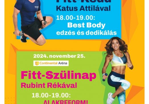 Fitt-Szülinap Rubint Rékával – Mozdulj Nyíregyháza!