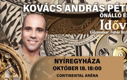 Kovács András Péter önálló estje Nyíregyházán