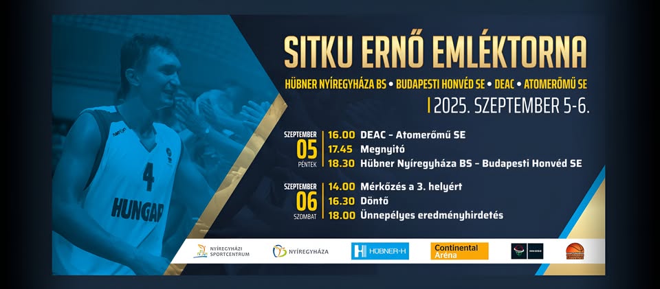 Hétvégén Sitku Ernő Emléktorna Hétvégén Sitku Ernő Emléktorna