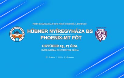 Hübner Nyíregyháza – Fót: szombaton a Continental Arénában
