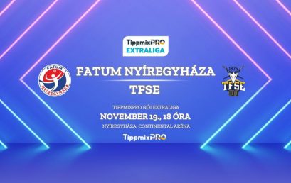 ﻿Folytatódik a sűrű novemberi program a Fatum Nyíregyháza röplabdacsapatánál – TFSE elleni hazai mérkőzés a Continental Arénában