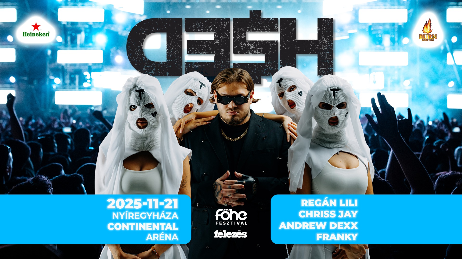 DESH / Young Fly robbantja fel a Continental Arénát – érkezik a Felezés 2025 DESH / Young Fly robbantja fel a Continental Arénát – érkezik a Felezés 2025