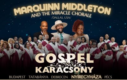 Gospel Karácsony 2025 – Marquinn Middleton & the Miracle Chorale Nyíregyházán