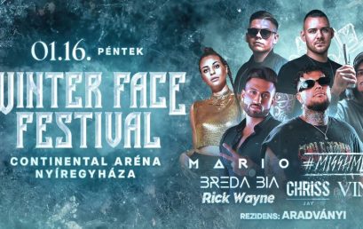 Winter Face Festival: január 16-án újra felolvad a Continental Aréna