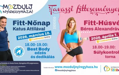 Tavaszi fitt események Nyíregyházán – mozgásban a nőnap és a húsvét is
