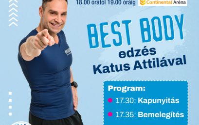 Fitt-Nőnapot tartanak a Continental Arénában Katus Attilával