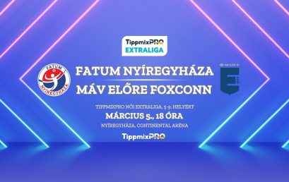 Helyosztó mérkőzésre készül a Fatum Nyíregyháza