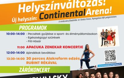 Rubint Réka, Kowalsky meg a Vega és családi programok – a Continental Arénába költözik a Fitt Stadion