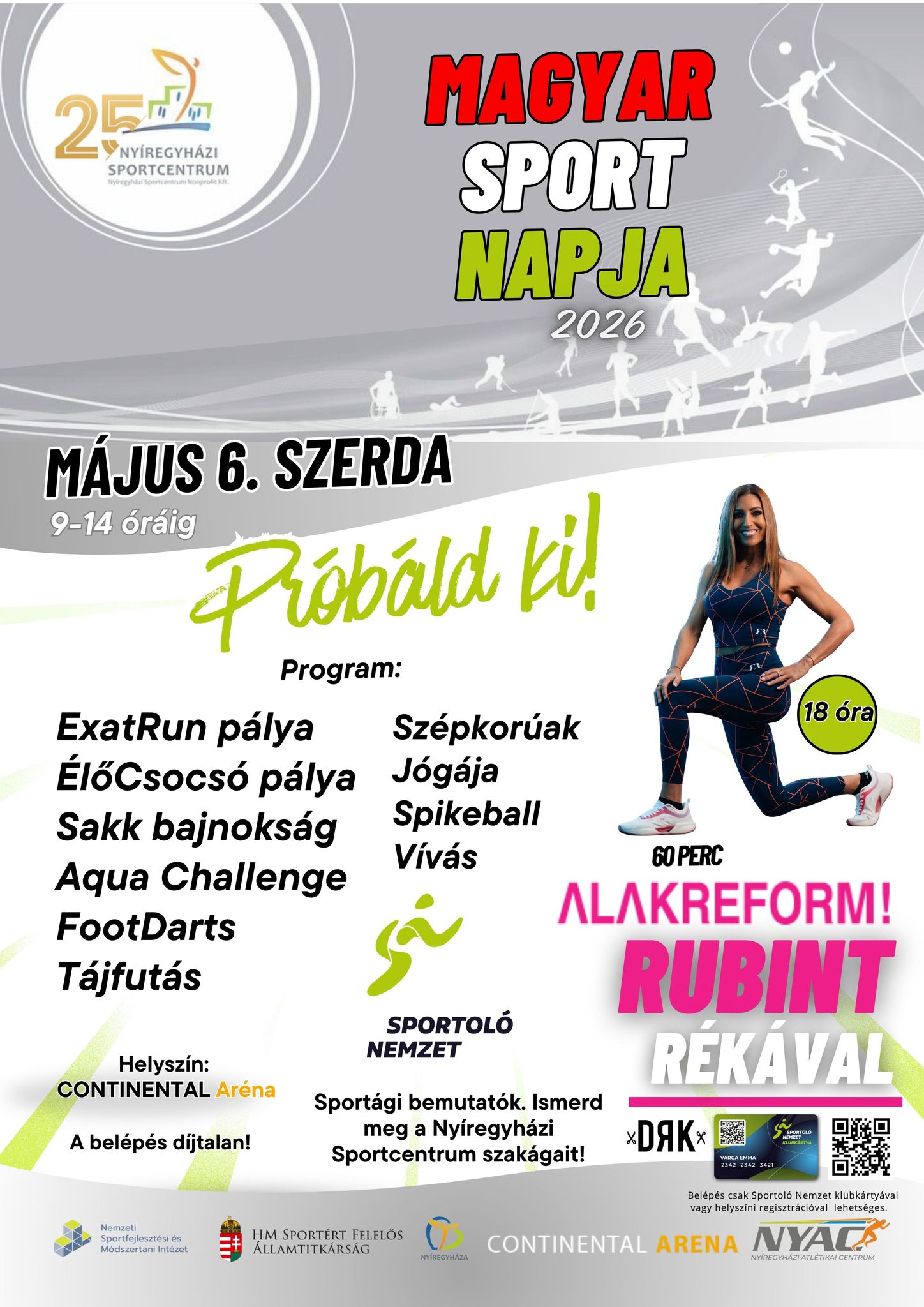 Jön a Magyar Sport Napja!