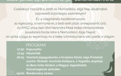 Nyíregyházán is megünneplik a Nemzetközi Jóga Napot