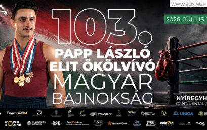 103. Papp László Elit Ökölvívó Országos Bajnokság