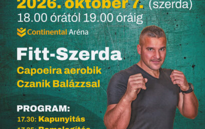 Fitt-szerda capoeira aerobikkal a Continental Arénában