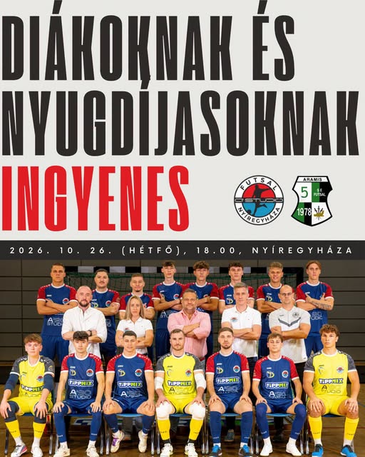 INGYENES BELÉPÉS DIÁKOKNAK ÉS NYUGDÍJASOKNAK!